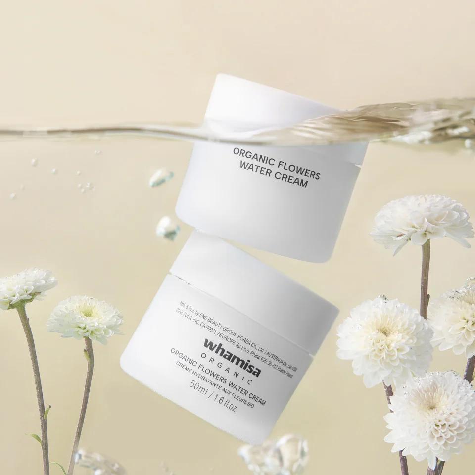 Crème hydratante aux fleurs bio fermentées - Whamisa