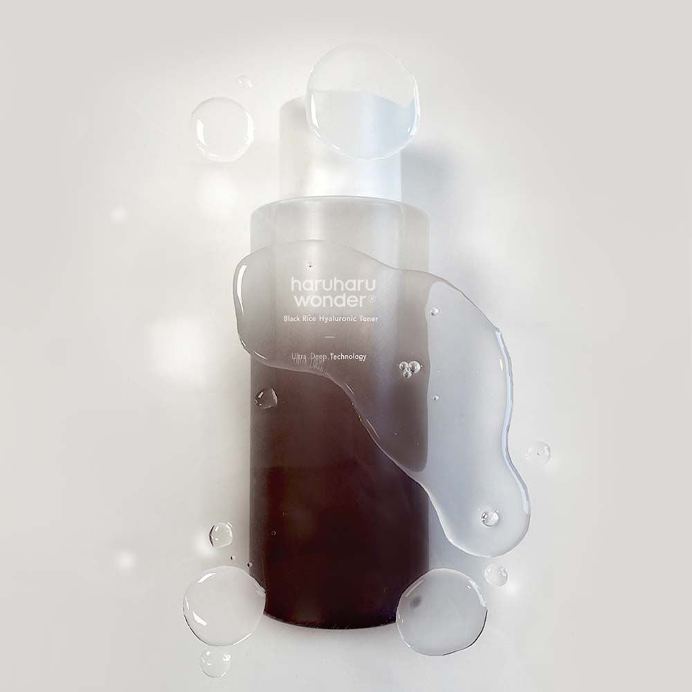 Lotion tonique hydratante au riz noir et acide hyaluronique - Haruharu wonder