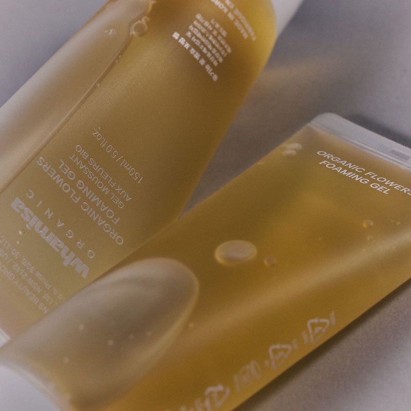 Gel nettoyant aux fleurs bio fermentées - Whamisa