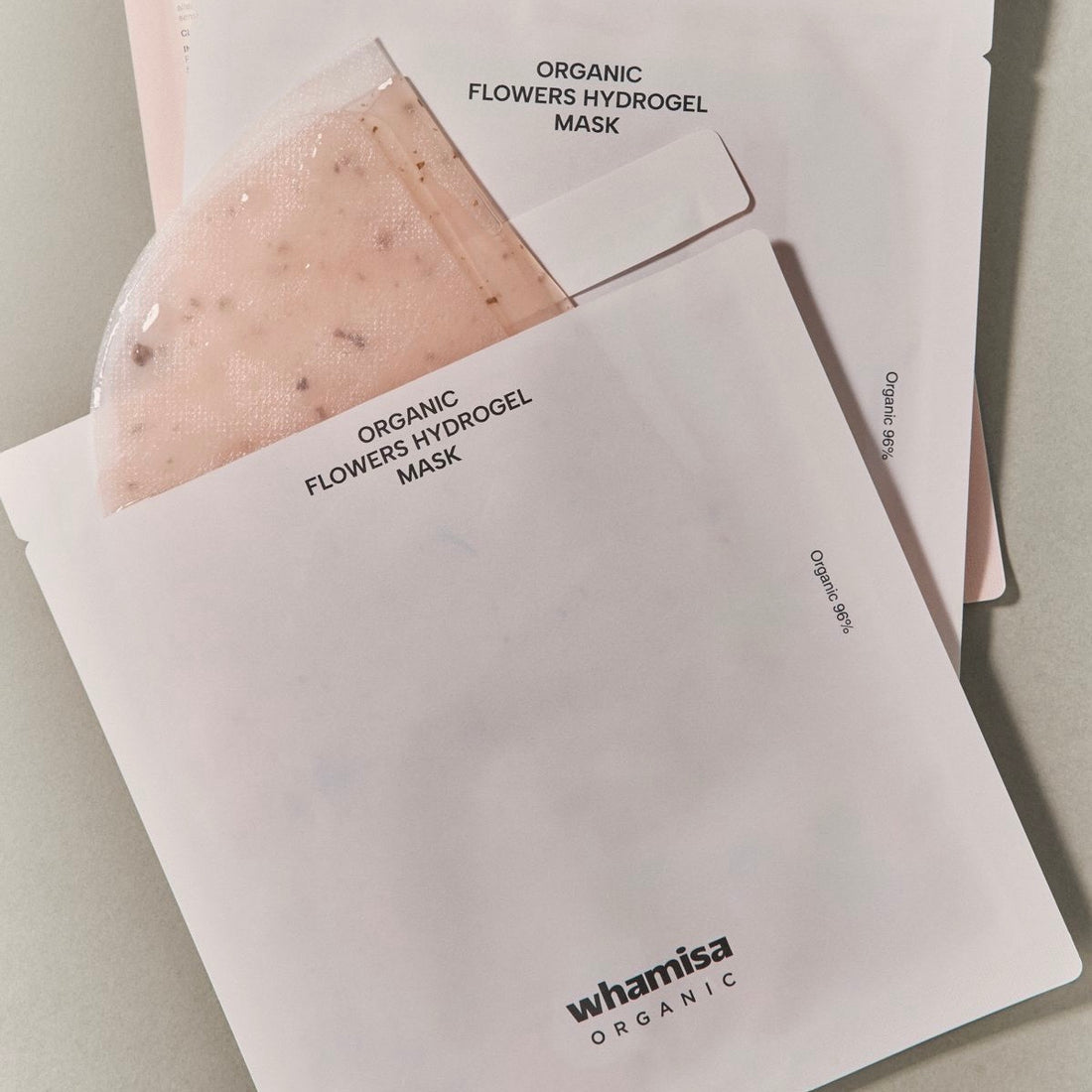 Masque hydrogel aux fleurs bio - Whamisa