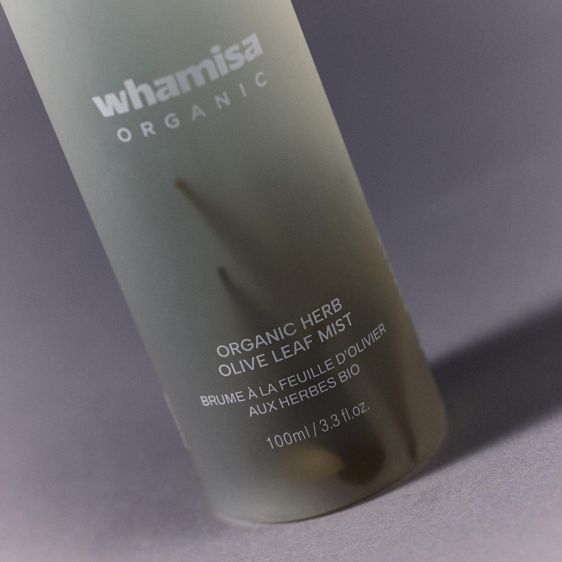 Brume hydratante à la feuille d’olivier et aux herbes bio - Whamisa